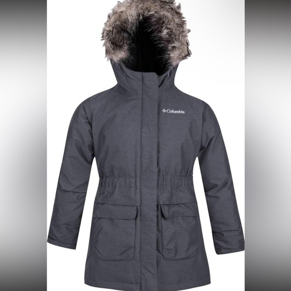 Colombia girls winter jacket (large) - Picture 4 of 5